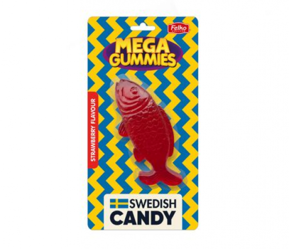 Mega Gummies Swedish Fish 120 gramos