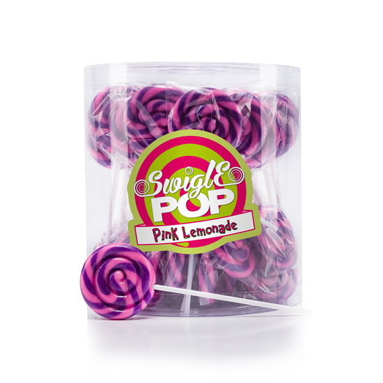 Swigle Pop Mini Pink Lemonade 50 piezas