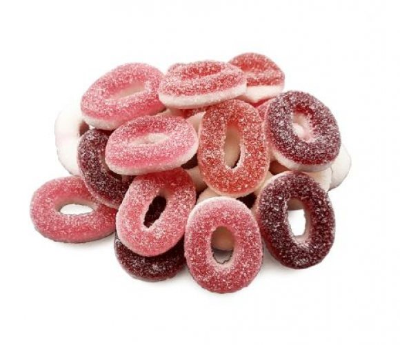 Trolli Red Fruit Rings 250 gramos