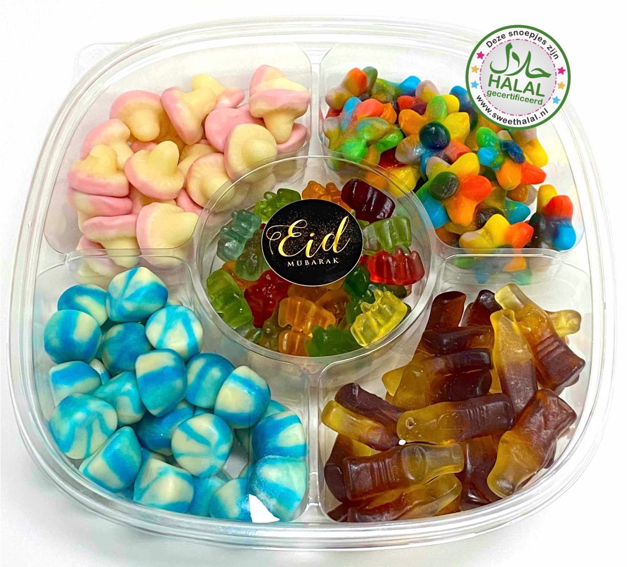 halal snoep kleurrijke mix gummies europa