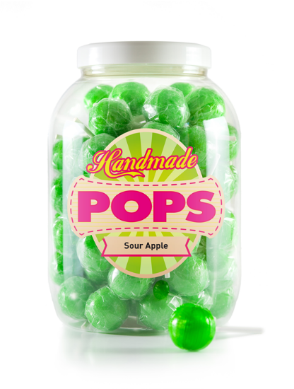 Ball Pop Sour Apple 25gr