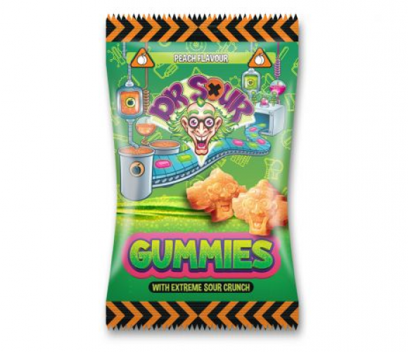 Dr. Sour Gummies melocotón 200gr