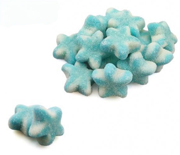 Dulce Plus Sugared Blue Twist Stars 250 gramos