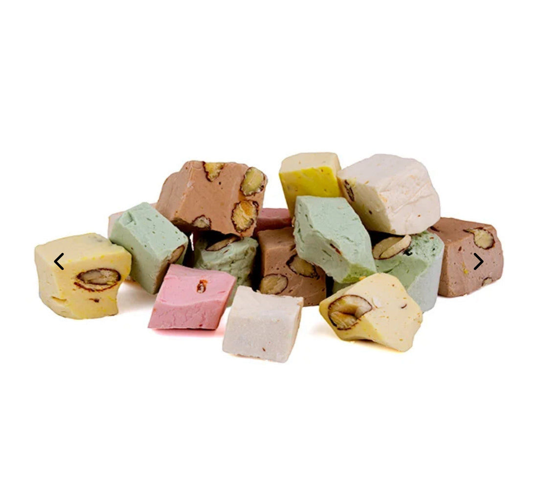 Nougat suave 5 sabores 500 gramos