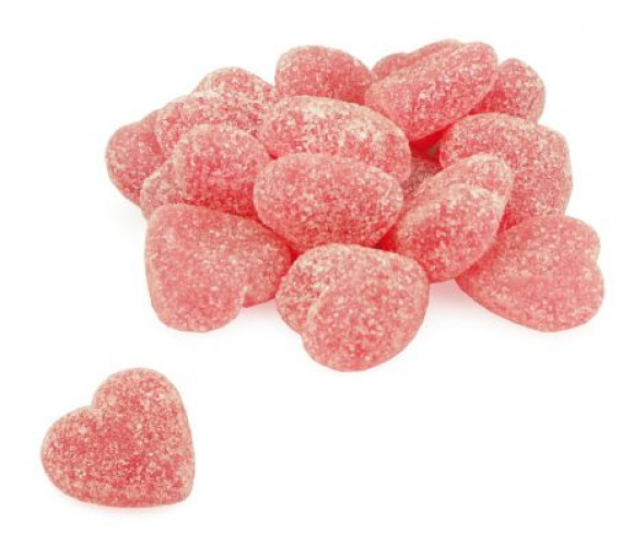 Haribo corazones de frambuesa 250 gram