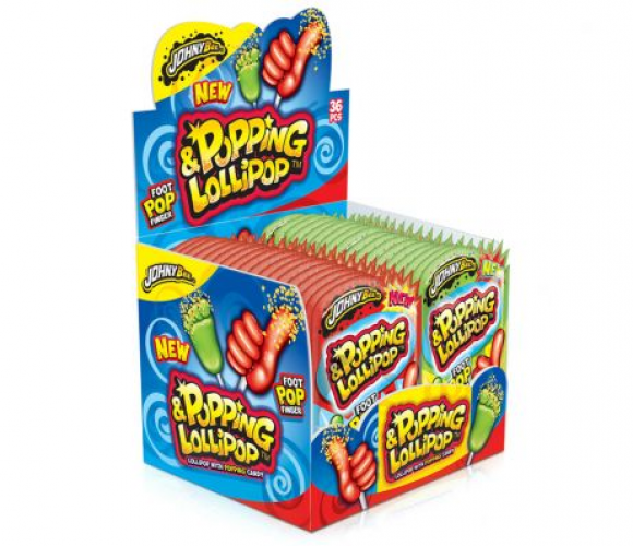 Johny Bee piruleta explosiva 13 gr