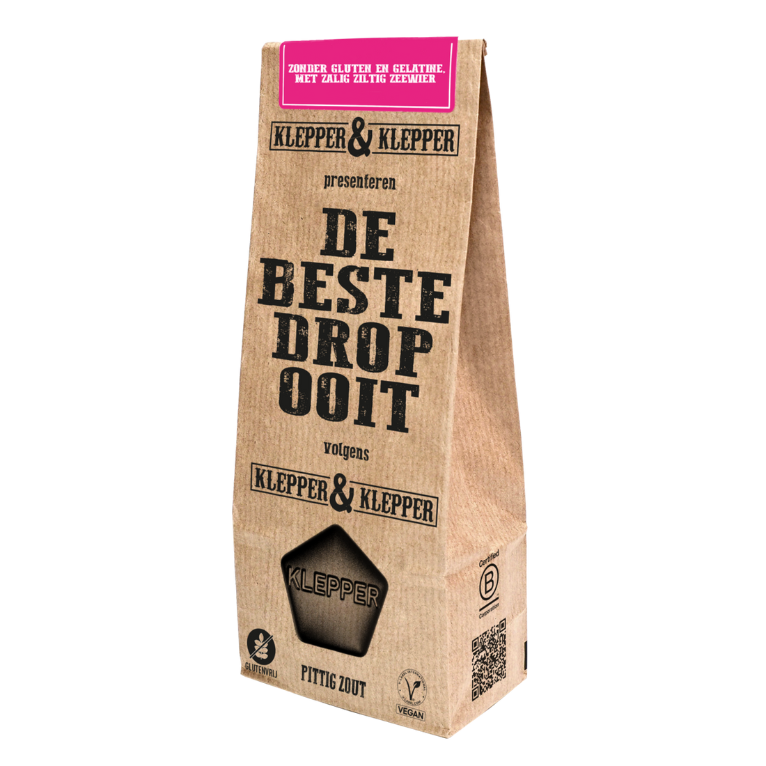 Klepper &amp; Klepper Regaliz salado picante 200 gram