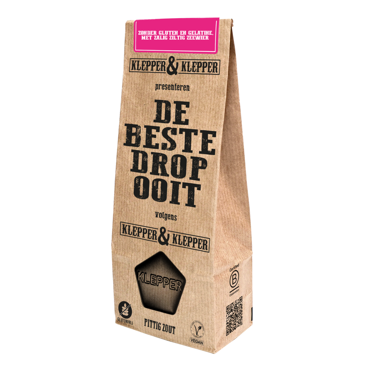 Klepper &amp; Klepper Regaliz salado picante 200 gram