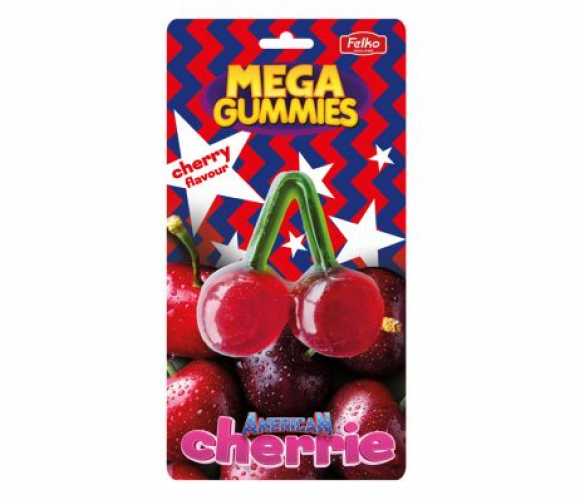 Mega Gummies American Cherry 120 gramos