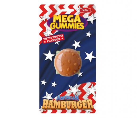 Mega Gummies American Hamburger 120 g
