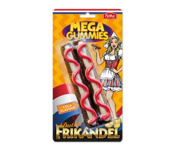 Mega Gummies frikandel holandesa 120 gramos