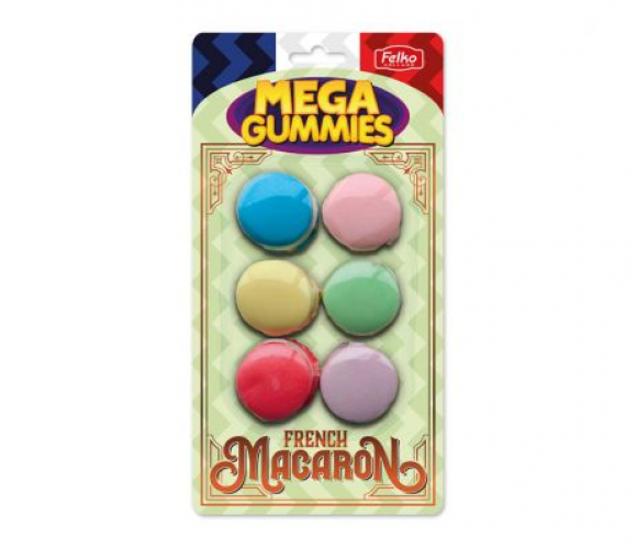 Mega Gummies Macarons franceses 120 gramos