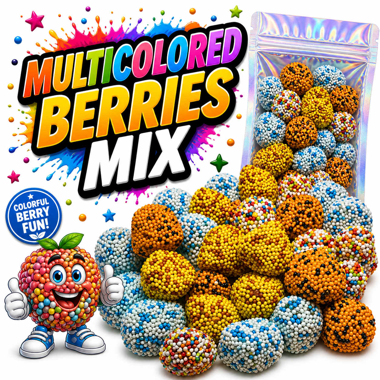 Mix de bayas dulces y locas