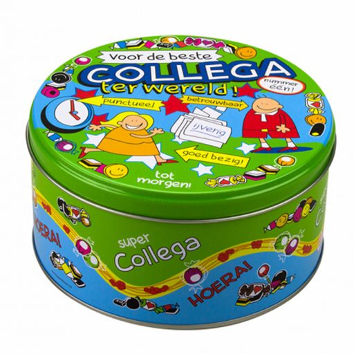 Lata de dulces rellena Compañero de 500 gramos