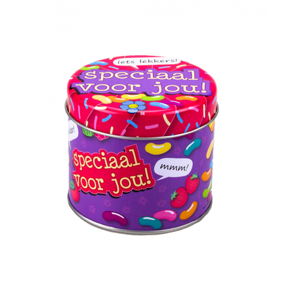 Latas de chuches rellenas - Especial para ti y 250 gramos