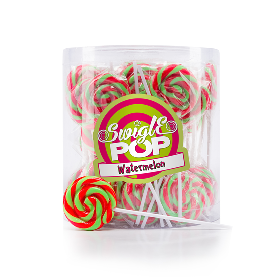 Swigle Pop Mini Watermelon 50 unidades