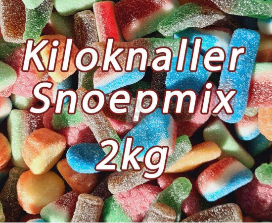 La mezcla de chuches Kiloknaller de primeras marcas 2 kilos