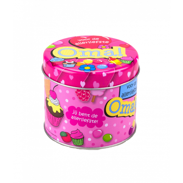 Latas de caramelos rellenas - Abuela y 250 gramos