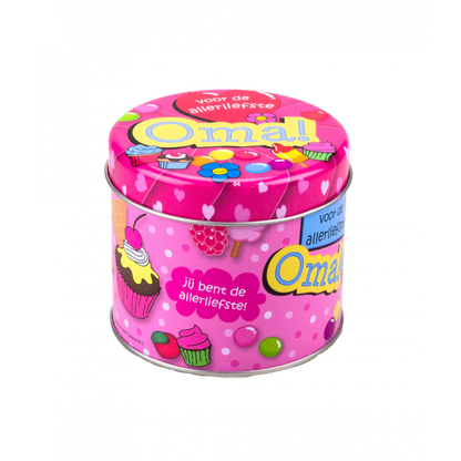 Latas de caramelos rellenas - Abuela y 250 gramos